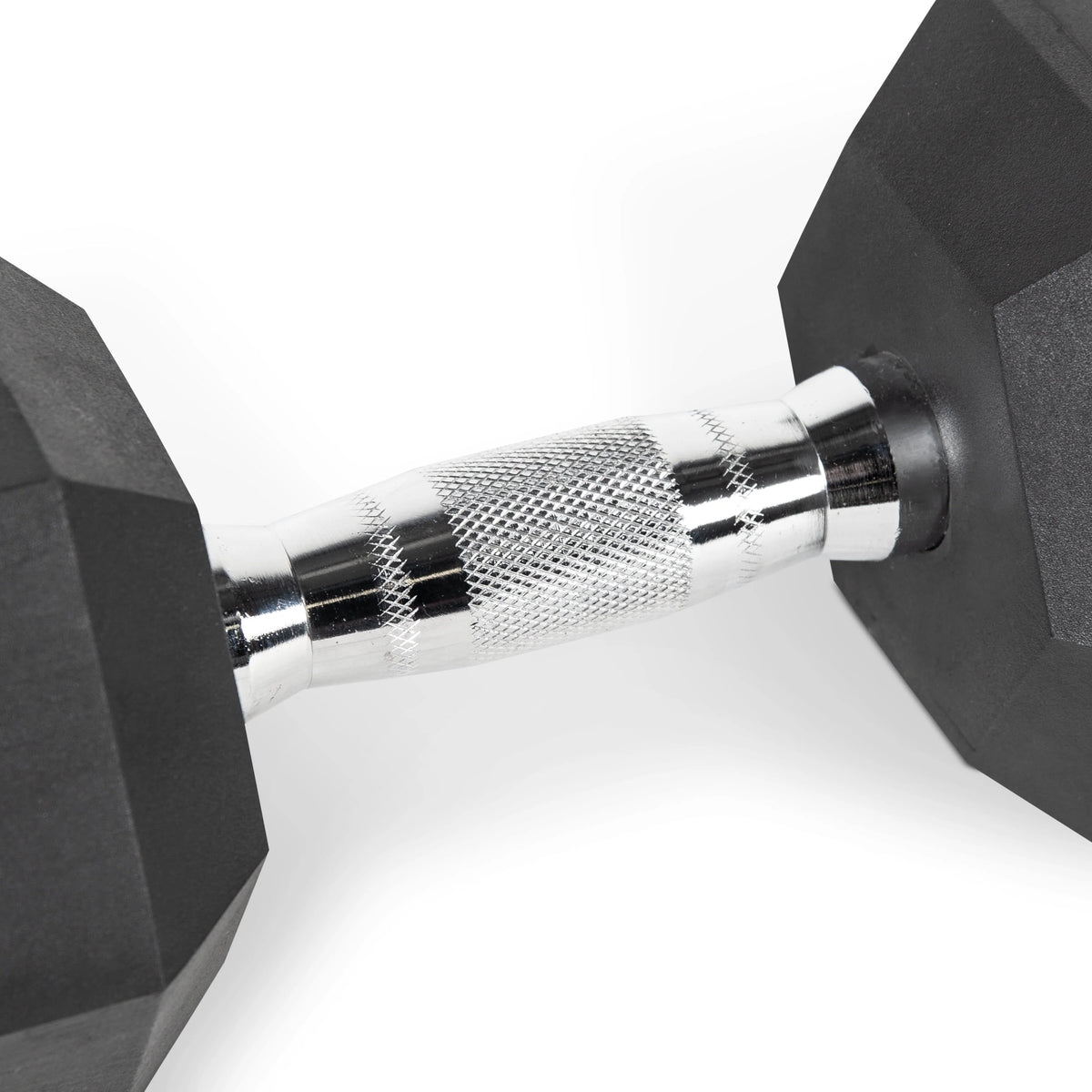 50 lb Rubber Hex Dumbbell Weight Set D95338