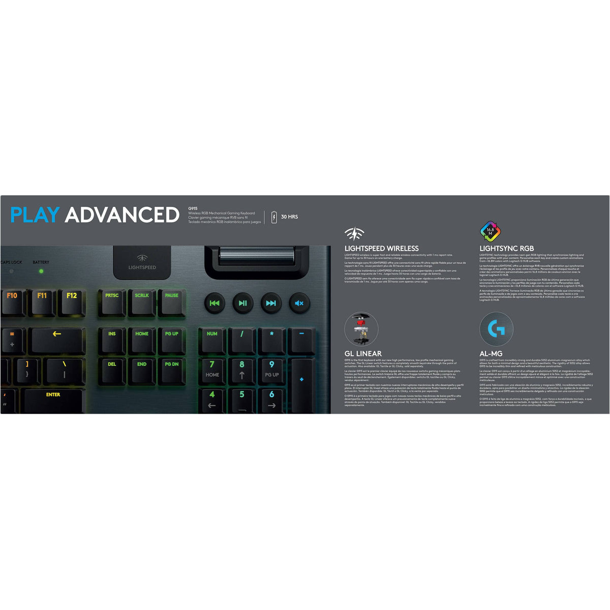 Wireless RGB Mechanical Gaming Keyboard Z6131
