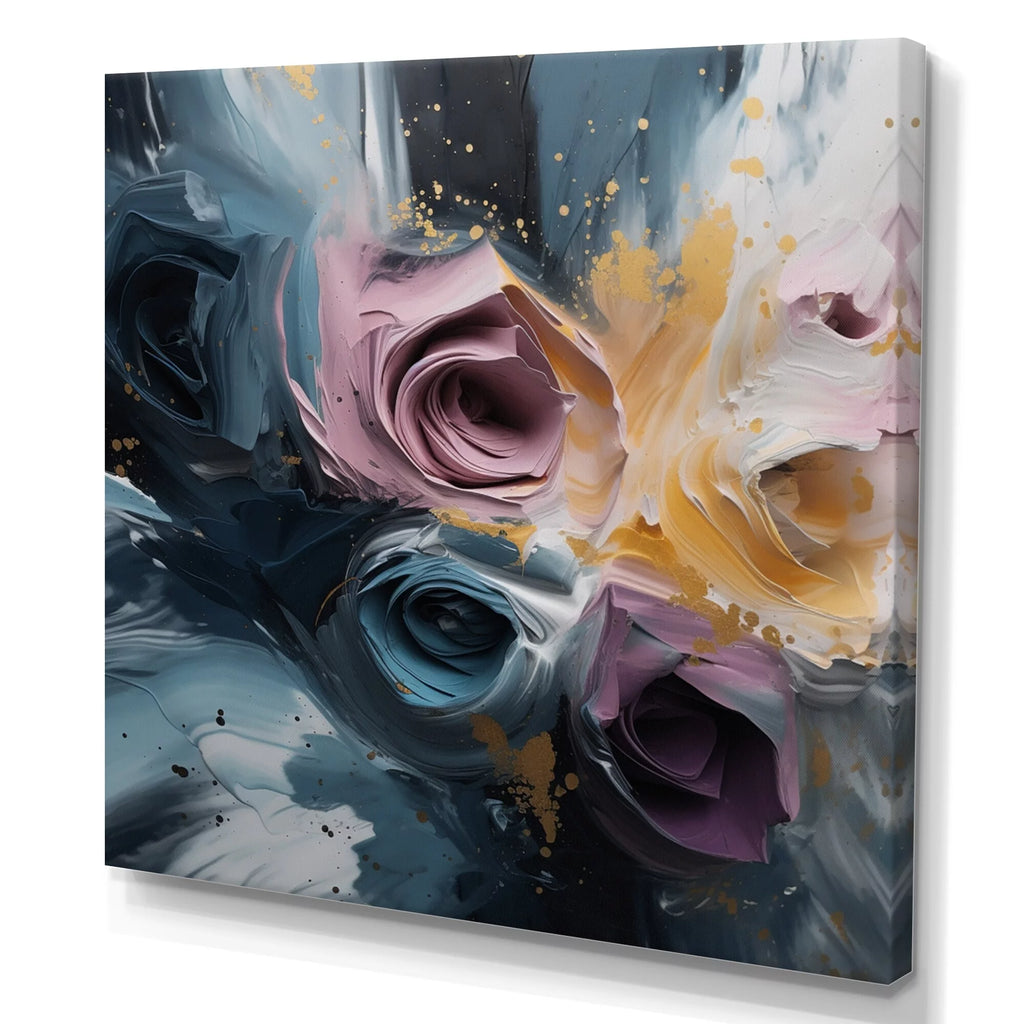 Pink Rose Floral Canvas Prints 30 in. wide x 30 in. high R94279