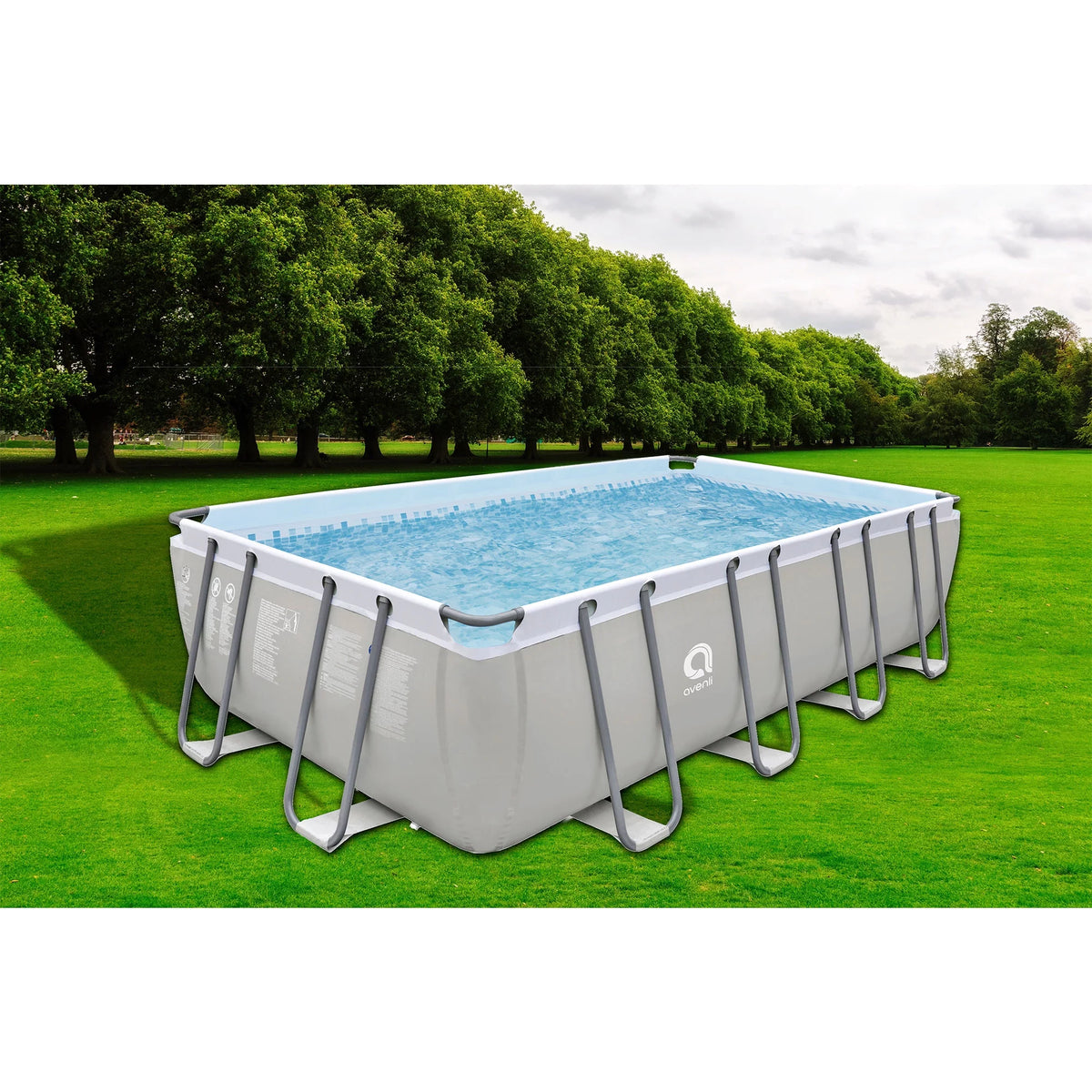 18 x 10 Foot Steel Frame Swimming Pool V358747