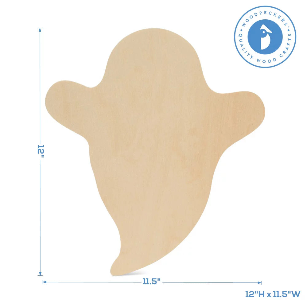 Unfinished Wood Cutouts Pack of 6 Q9935