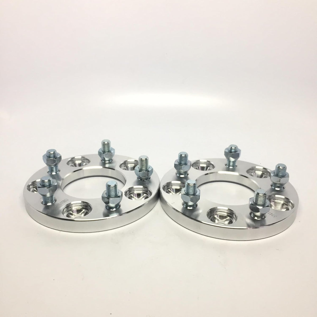 2 Pieces 15mm Wheel Adapters 5x100 Hub to 5x114.3 12x1.5 Studs 67.1mm Center Bore Q764