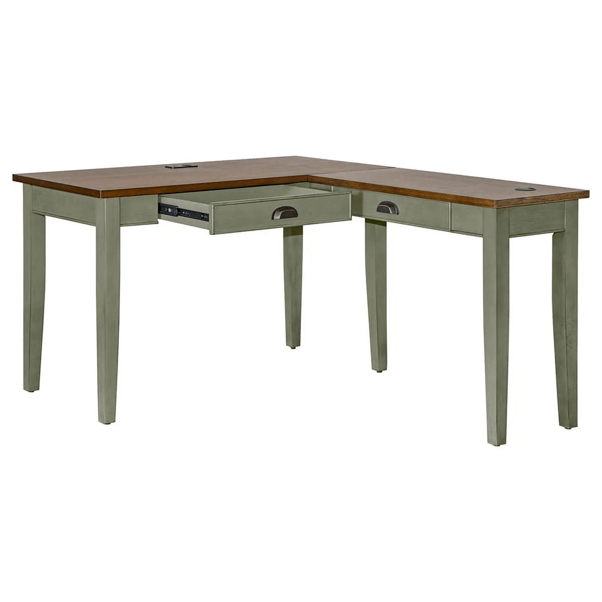 L-shaped Wood Writing Desk X814