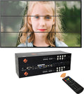 Video Wall Controller 3X3 2X2 1X4 3X1 Multi-Channel HDMI VGA AV USB T364720