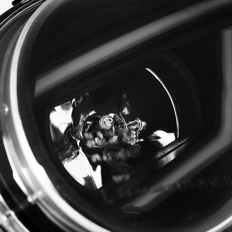 Black LED Projector Headlights A879