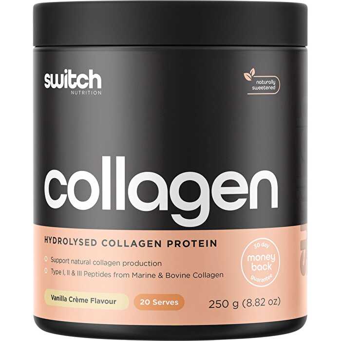 Vanilla Creme Hydrolysed Collagen Protein 250g W423015