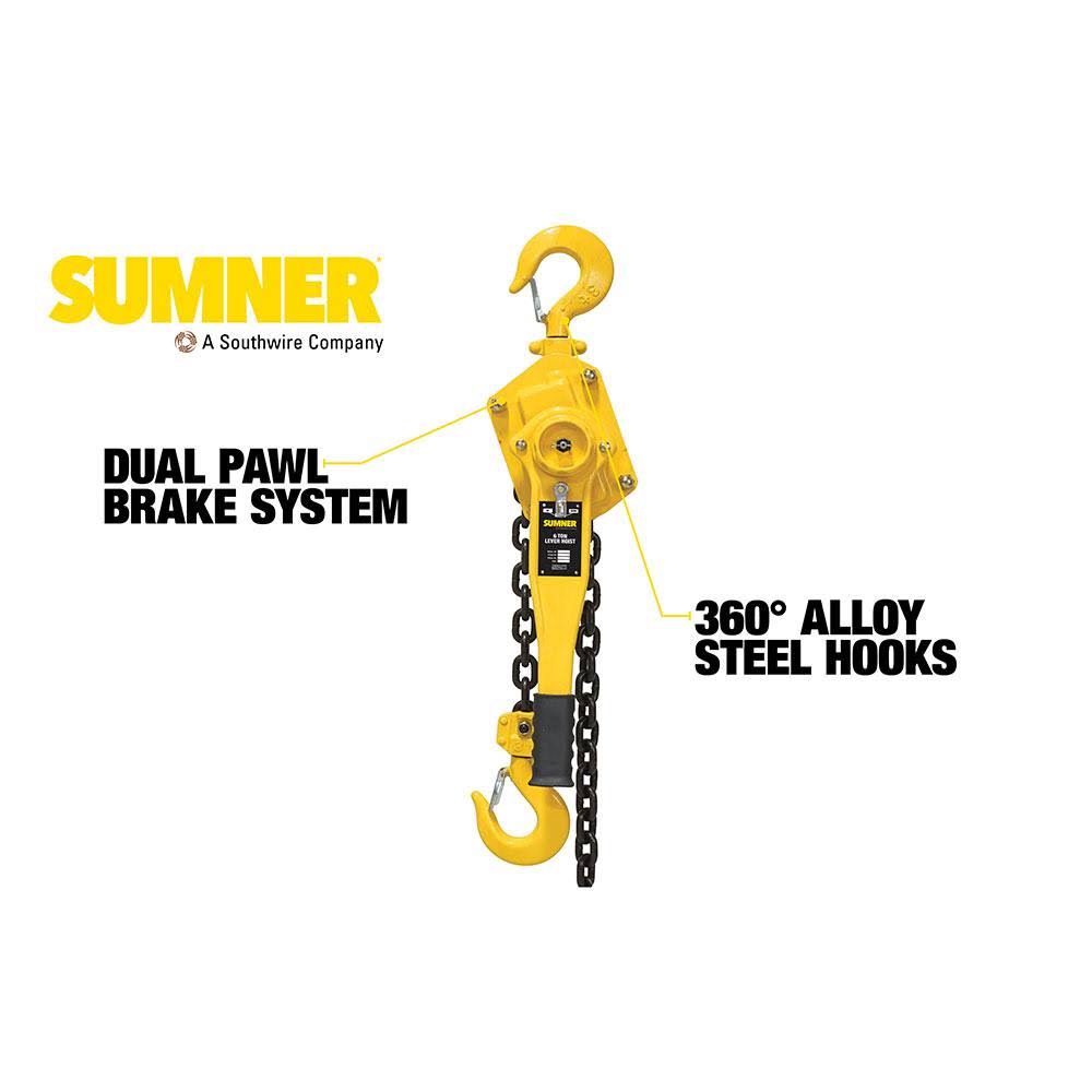6 Ton Lever Hoist with 10 ft. Chain I55200
