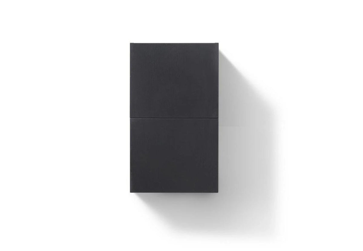 Black Wood Side Cabinet with One Door J71309