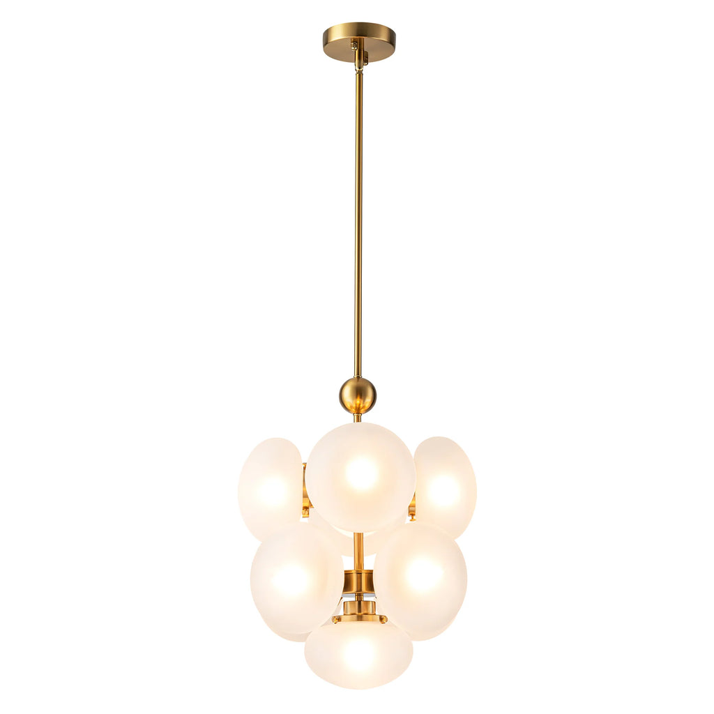 9-Light Globe Cluster Chandelier O583252