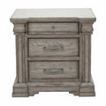 3 Drawer Wood Nightstand K267055