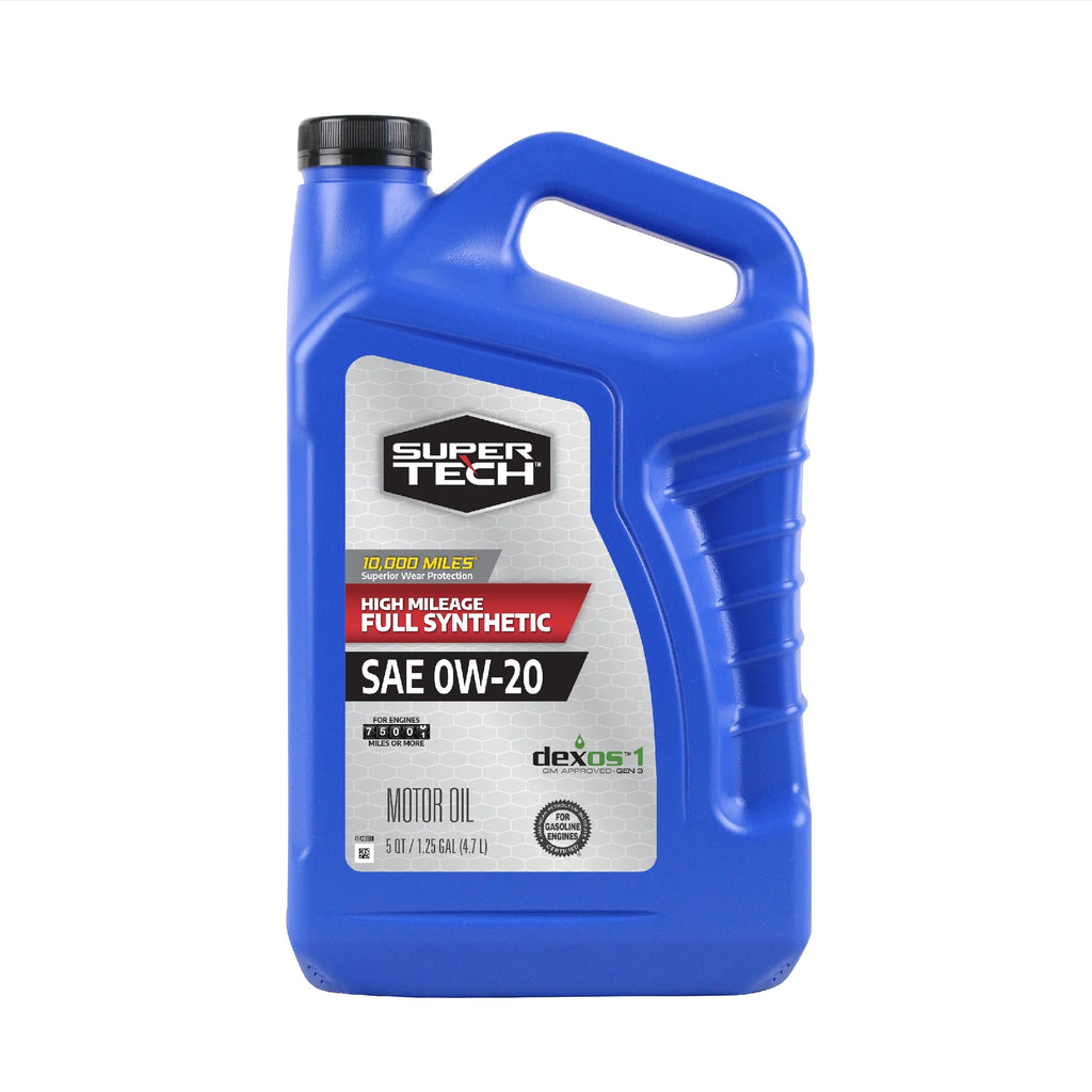 0W-20 Full Synthetic Motor Oil, 5 Quarts Z43015