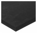 Neoprene Rubber Sheet, 24x22L x 36x22W x 1/2x22 Thick, 70A, Black G63873