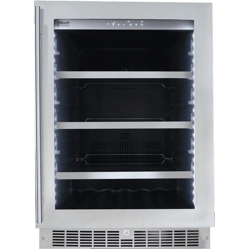 24 inch Stainless Single-Zone Beverage Center T3446
