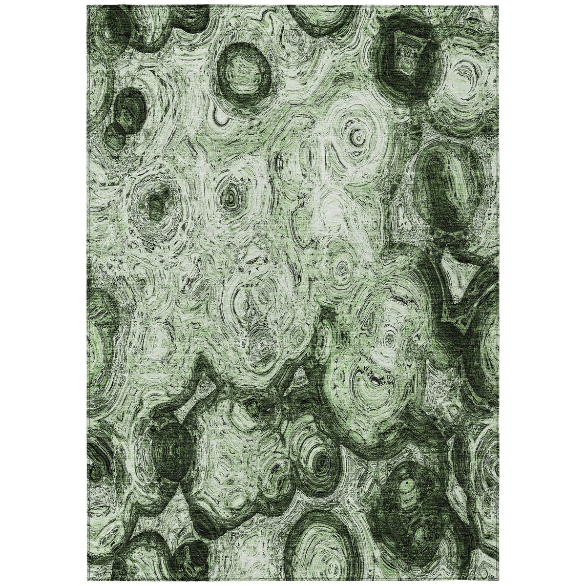 Green 9' x 12' Indoor Outdoor Area Rug B607094
