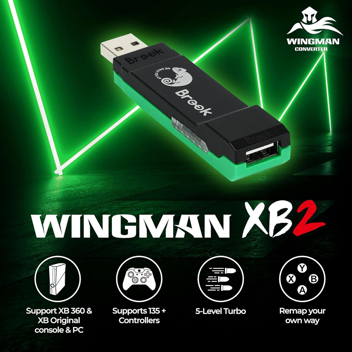 Wireless Controller Adapter for Retro Consoles and PC W90564