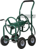 Garden Water Hose Reel Cart with 300FT Hose D4172