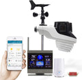 Weather Station with Temperature and Humidity Gauge, Rainfall, Wind Speed, Direction & Lightning Detection G384