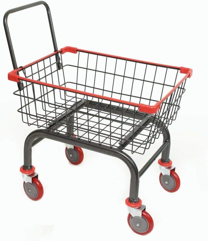 Charcoal Grey Cart with U-Handle V913