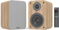 4 Inch Powered Bookshelf Speakers with Bluetooth I895376