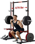 Adjustable Squat Rack with Pull-Up Bar K951