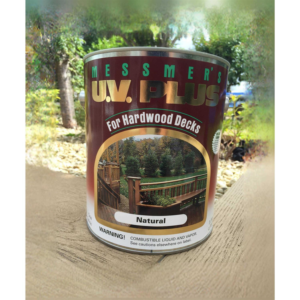 1 Gallon Natural Hardwood UV Plus I375