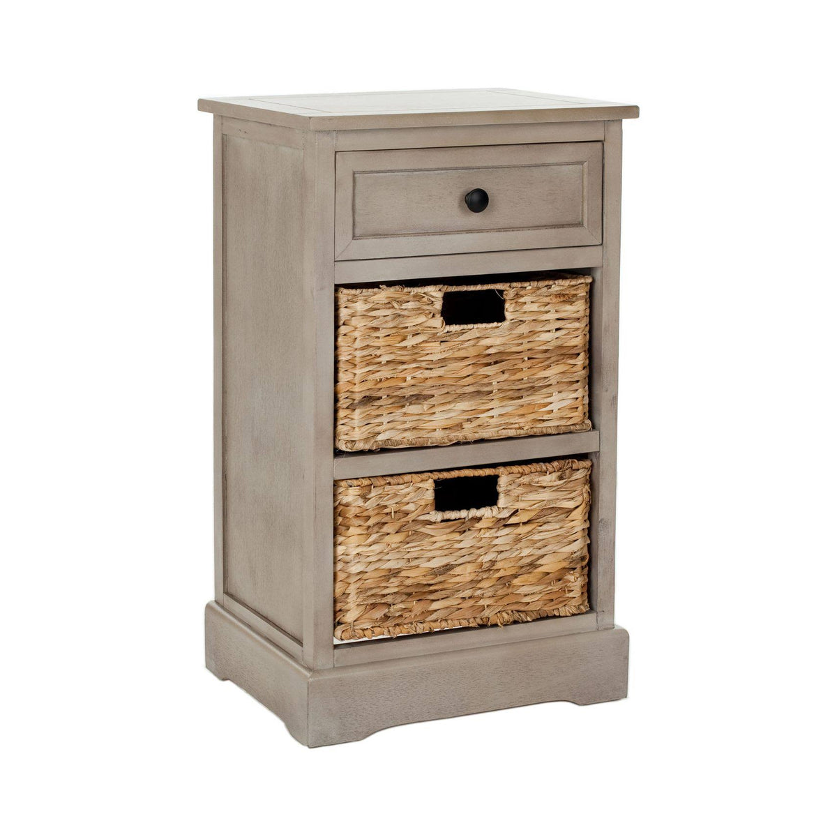 Grey Storage Side Table S357792