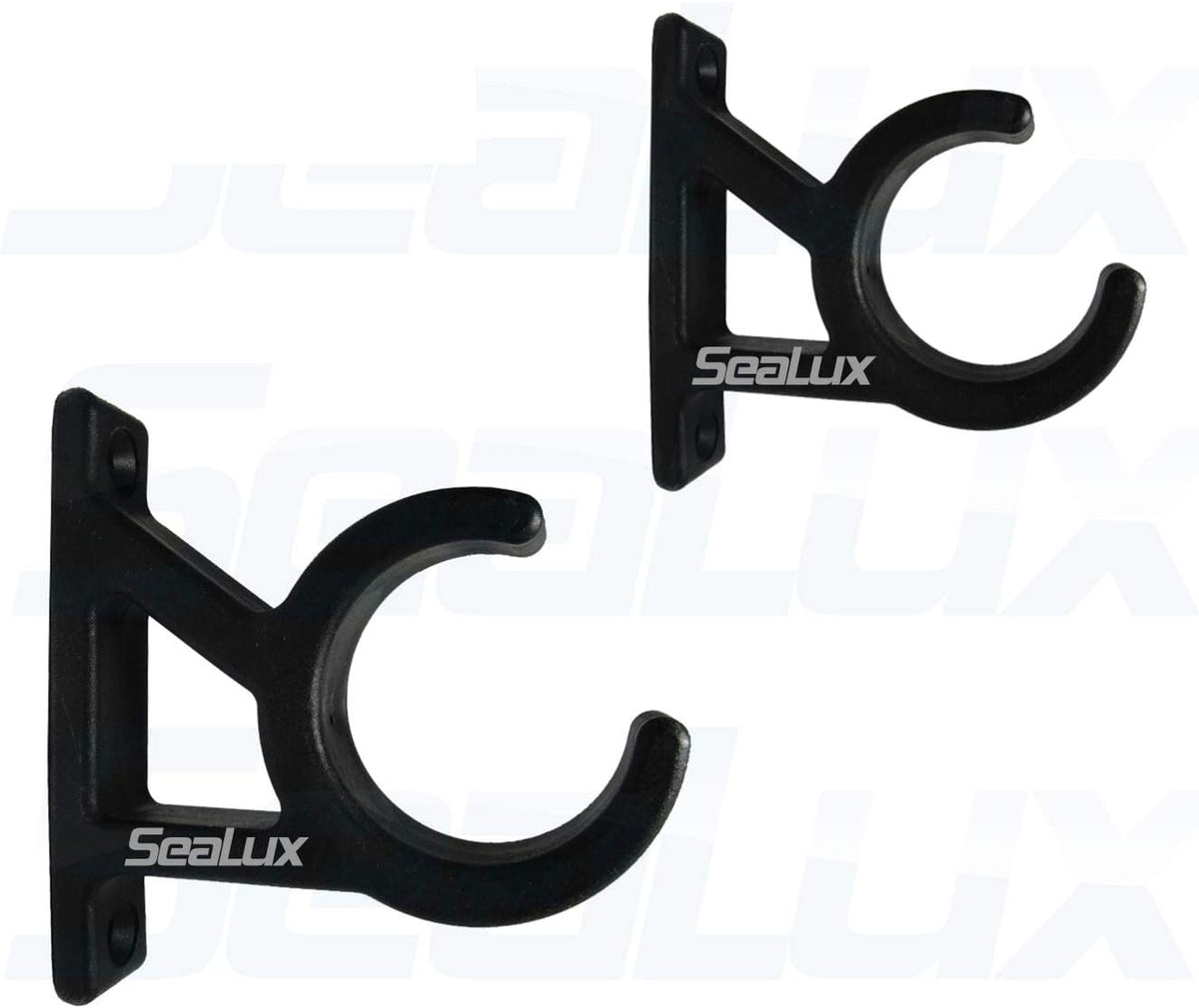 Dive Ladder Storage Clip Bracket Set (Pair) For 1-1/2" Dia. Tubing E498255