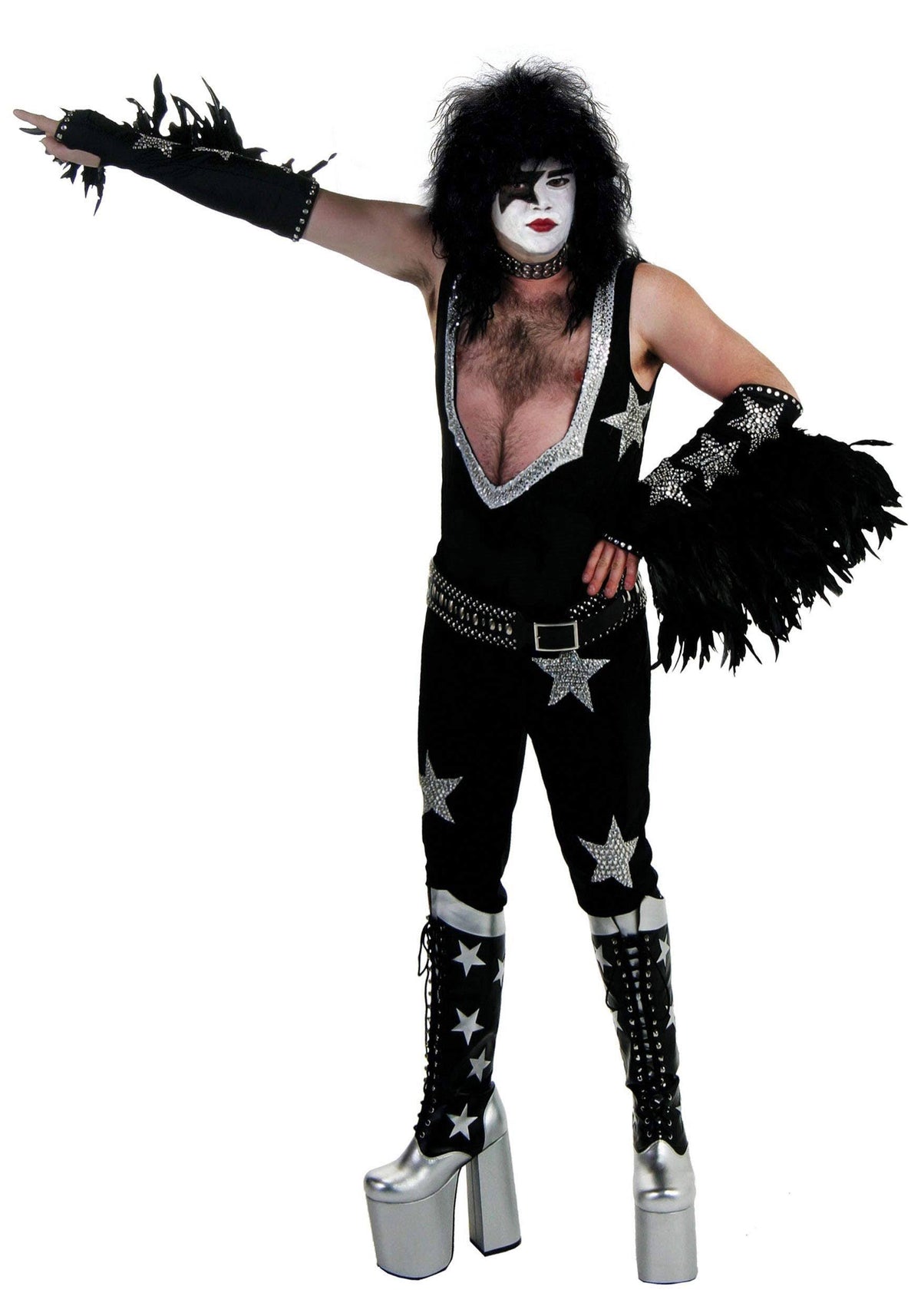 Black/Silver 2XL Costume C432492