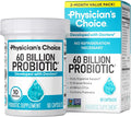 Probiotics 60 Billion CFU 10 Strains Organic Prebiotics 60ct N655285