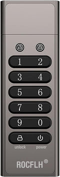 64GB Secure Encrypted USB Flash Drive with Keypad V493