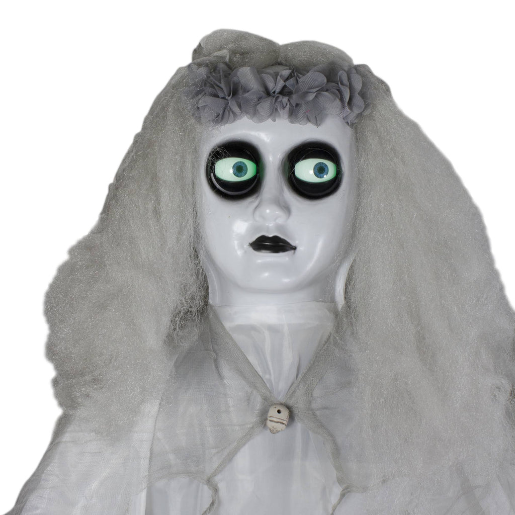 Lighted Animated Ghost Bride Halloween Decoration P7395