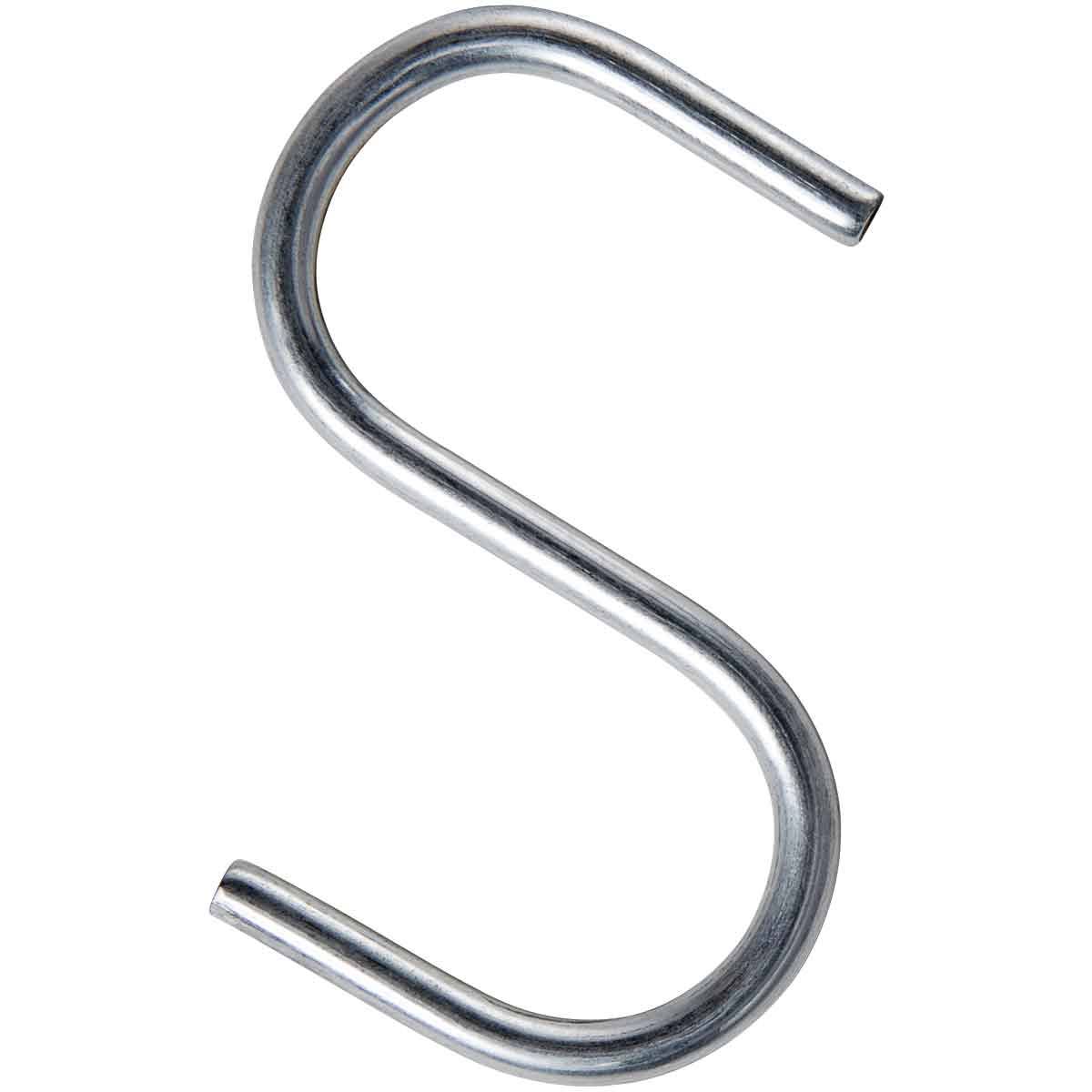 1" Galvanized Steel S-Hook 10 Pack B634241