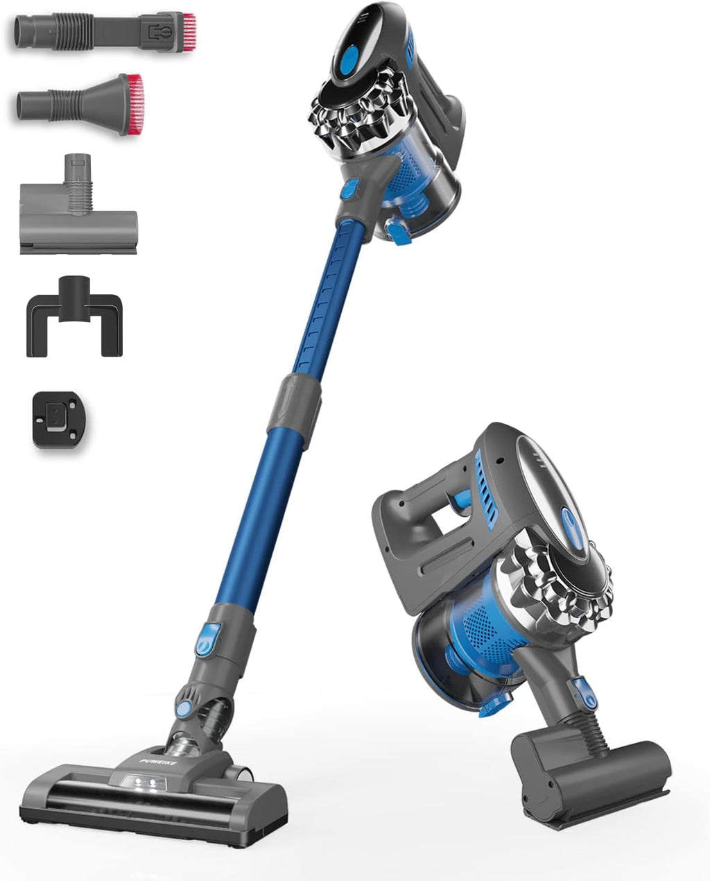 Stick Cordless Vacuum Cleaner with Detachable Battery, 23Kpa R6938