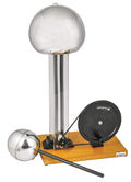 Hand Crank Van De Graaf Generator, 7.5" Dome, 22" Tall K392
