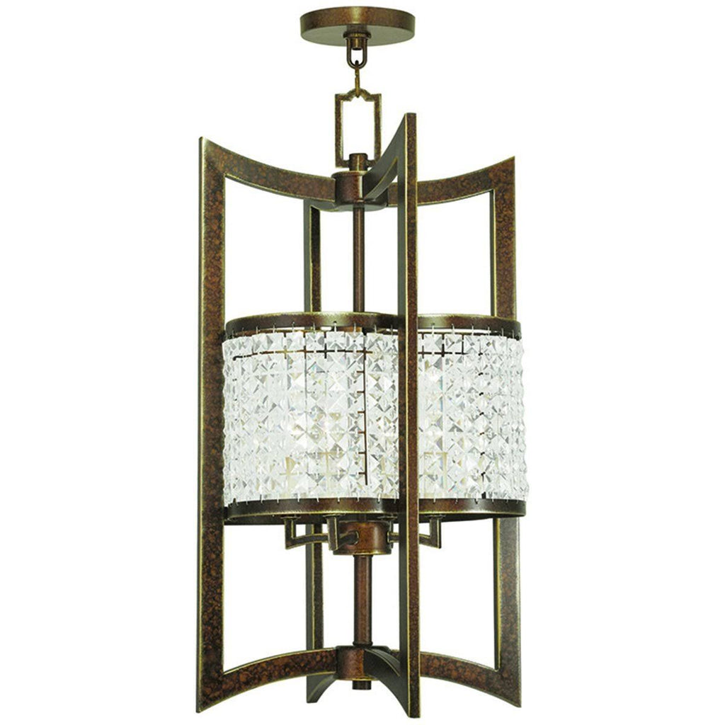Brushed Nickel 4 Light Lantern R16049