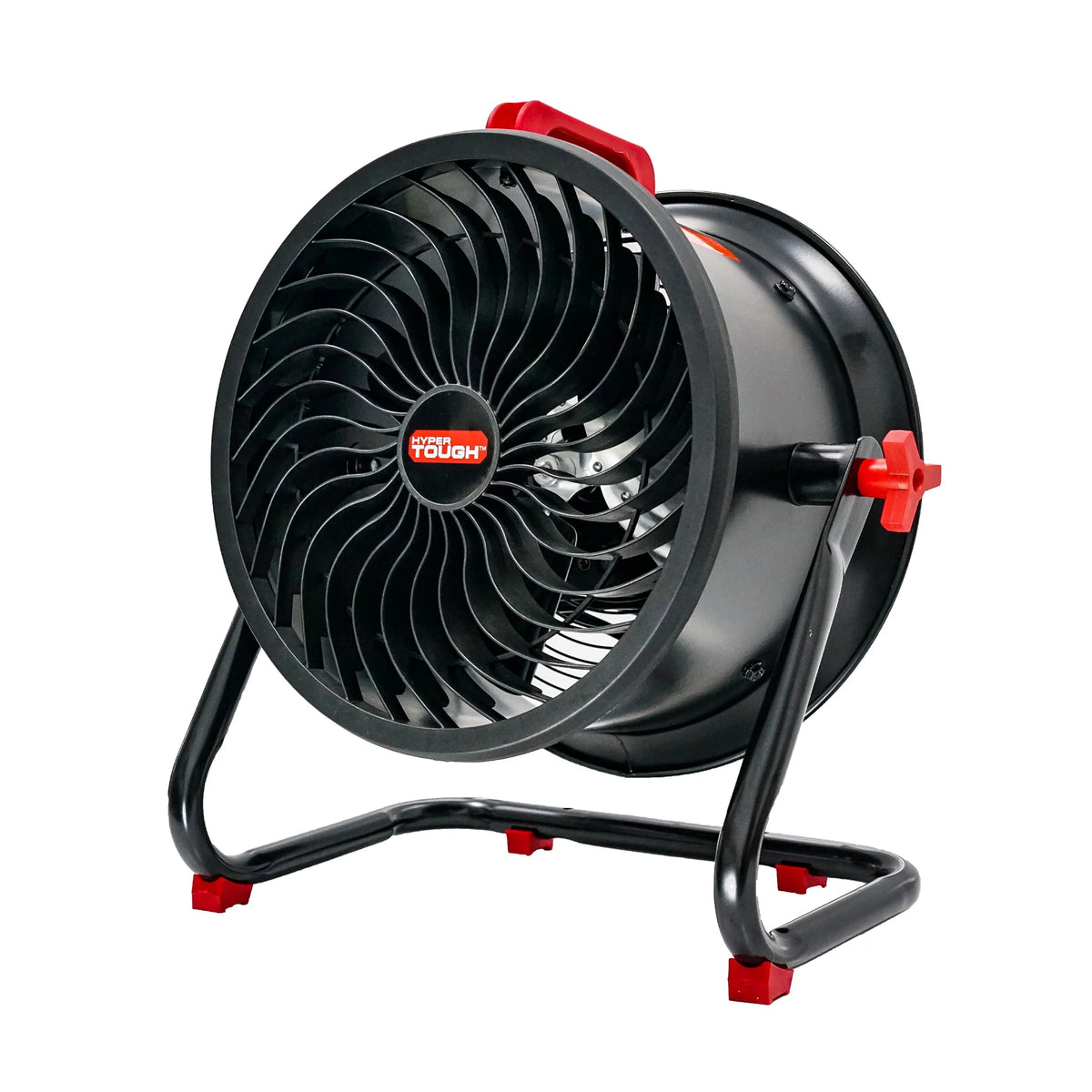 Black & Red 16 inch 2-Speed Turbo Drum Fan O212
