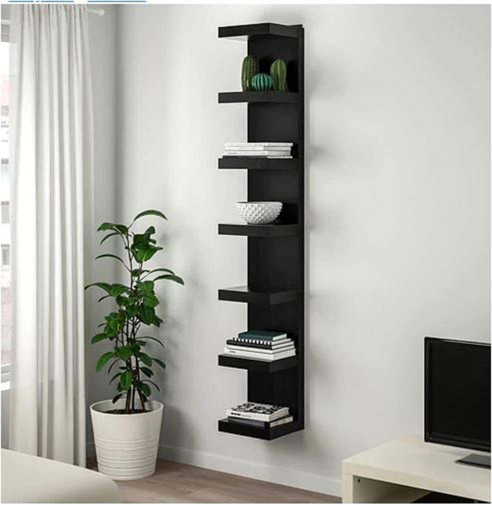 Black/Brown Shelving Unit N622