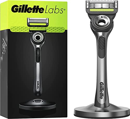 Men's Razor with Exfoliating Bar and Magnetic Stand D510512