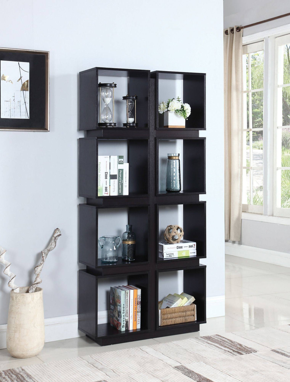 Cappuccino Bookcase M6735