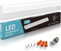 24" Hardwired LED Under Cabinet Task Lighting, Dimmable, 5000K, Metal Base, Pack of 2 E269831