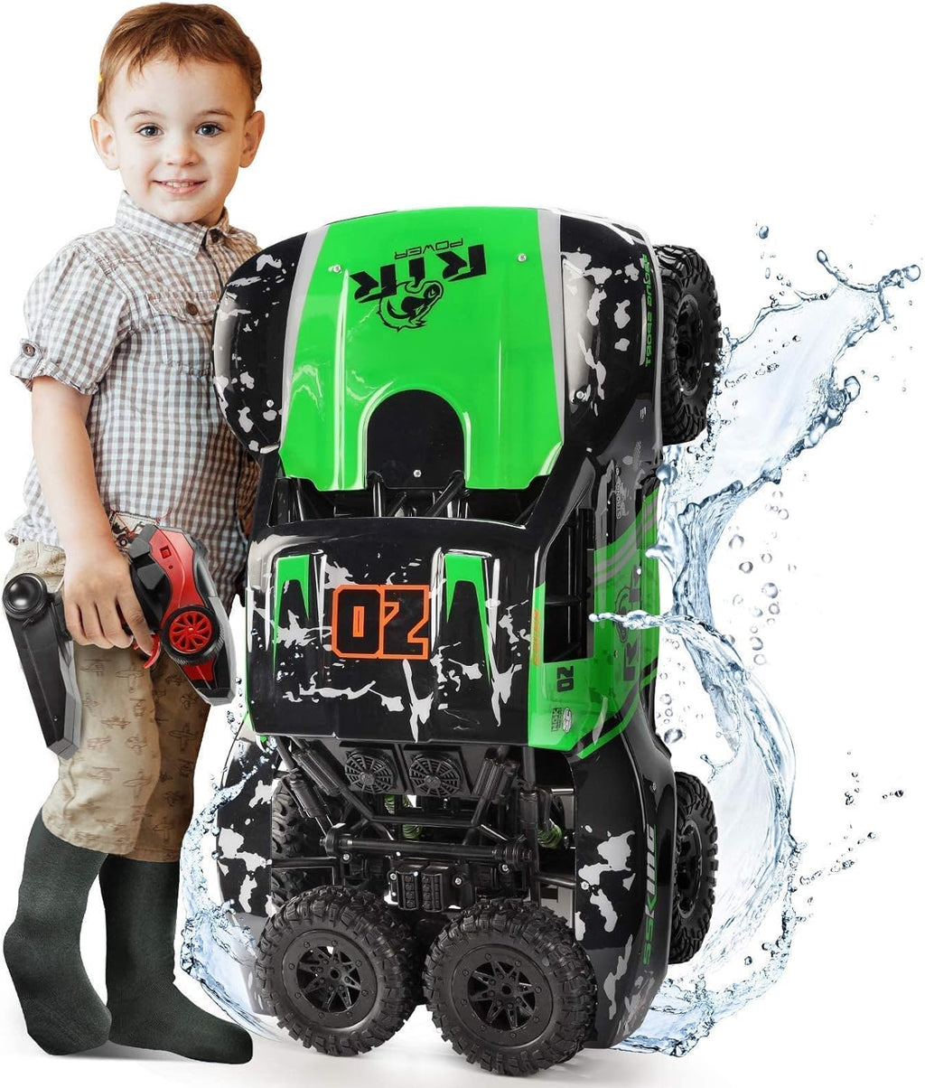 2.4 GHz Waterproof 4WD RC Monster Truck with 2 Rechargeable Batteries C6920