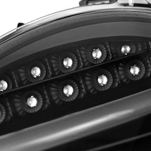 Black LED Projector Headlights A879