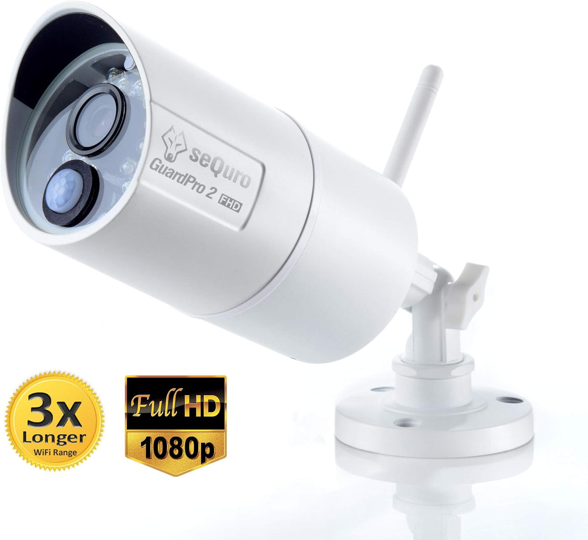 Wireless Security Camera System with Monitor, 1080P Night Vision T6327