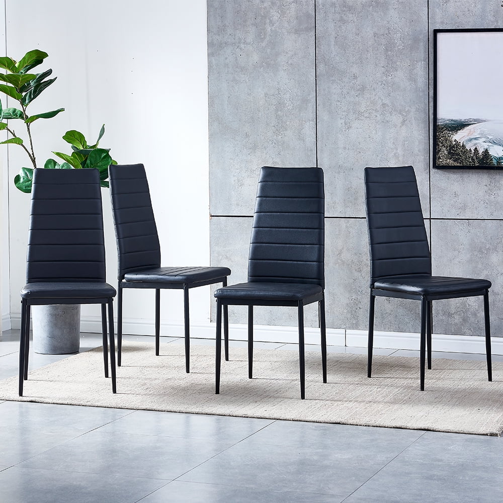 Set of 5 Round Glass Dining Table 32" with Wood Legs C785