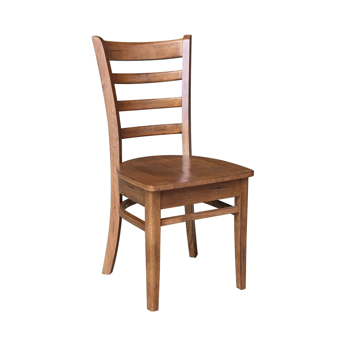 Distressed Oak 3 Piece Pedestal Table Set F475