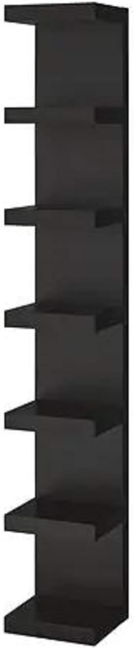 Black/Brown Shelving Unit N622