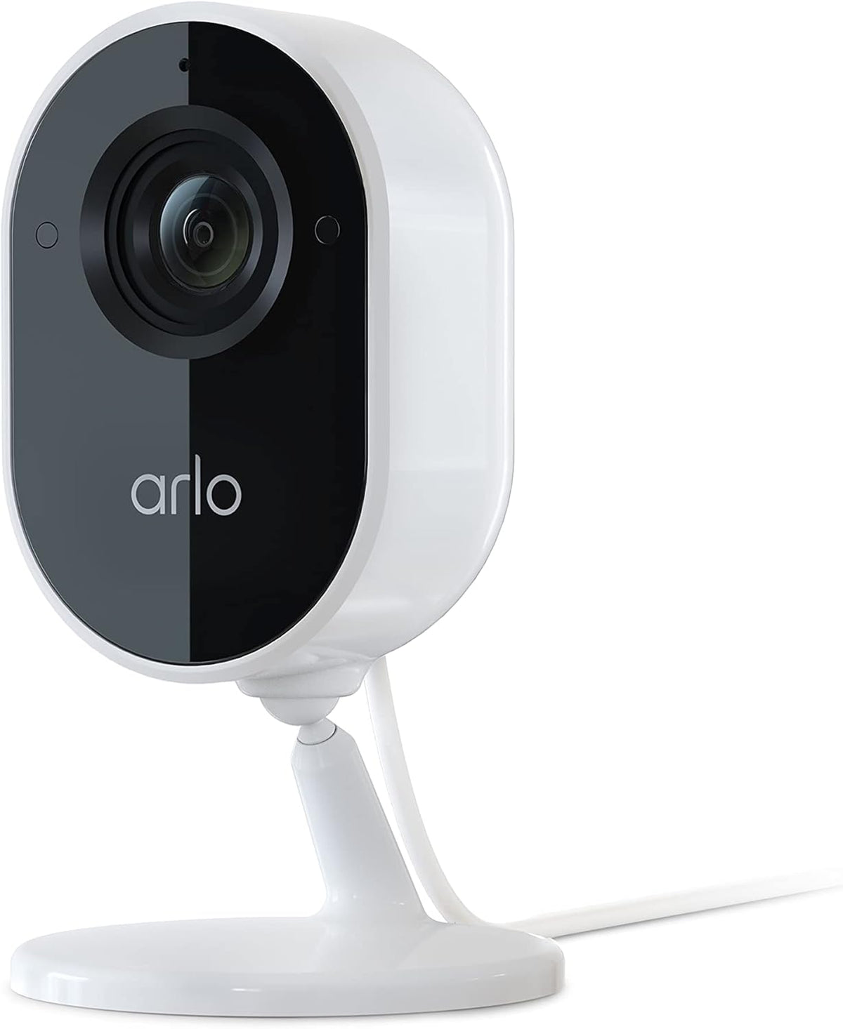 White Indoor Camera with Privacy Shield F9040