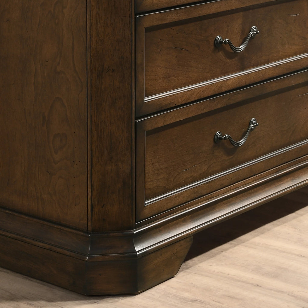 Wood 5-Drawer Chest C26324