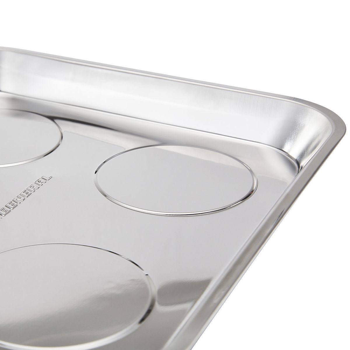 10-1/2 in. x 11-1/2 in. Magnetic Stainless Steel Parts Tray A28702