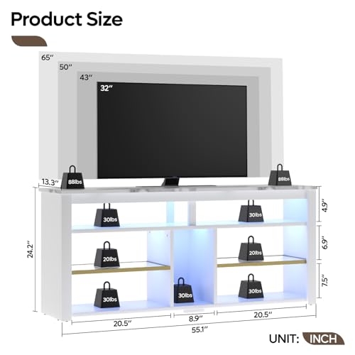 Carbon Fiber Black TV Stand with Storage R63189